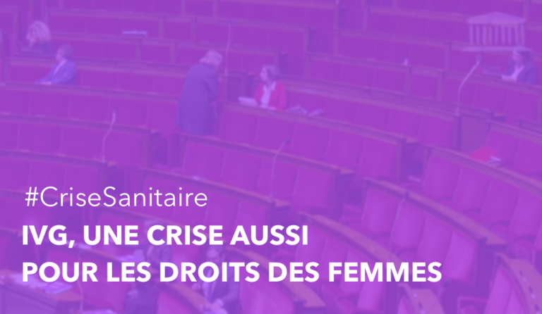 IVG, UNE CRISE POUR LES DROITS DES FEMMES