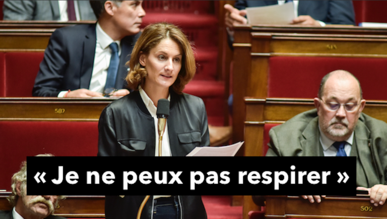 Je ne peux pas respirer.