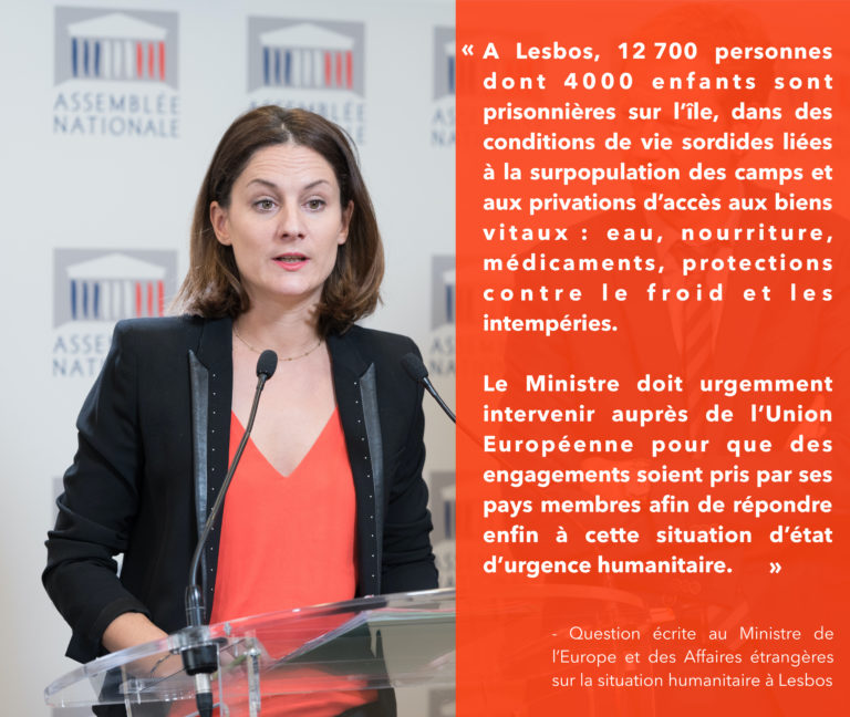 Répondre à l’état d’urgence humanitaire sur Lesbos