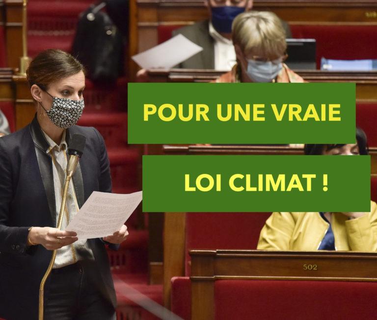 Pour une vraie loi climat !
