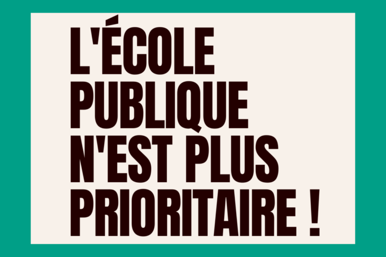 Carte scolaire 2025 dans le 92 : l&rsquo;école publique n&rsquo;est plus prioritaire !