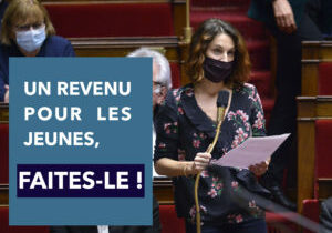 17 novembre 2020 : Séance de Questions au Gouvernement:
Mme Elsa Faucillon
covid 19 députée masquée