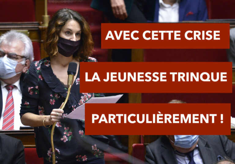 17 novembre 2020 : Séance de Questions au Gouvernement:
Mme Elsa Faucillon
covid 19 députée masquée